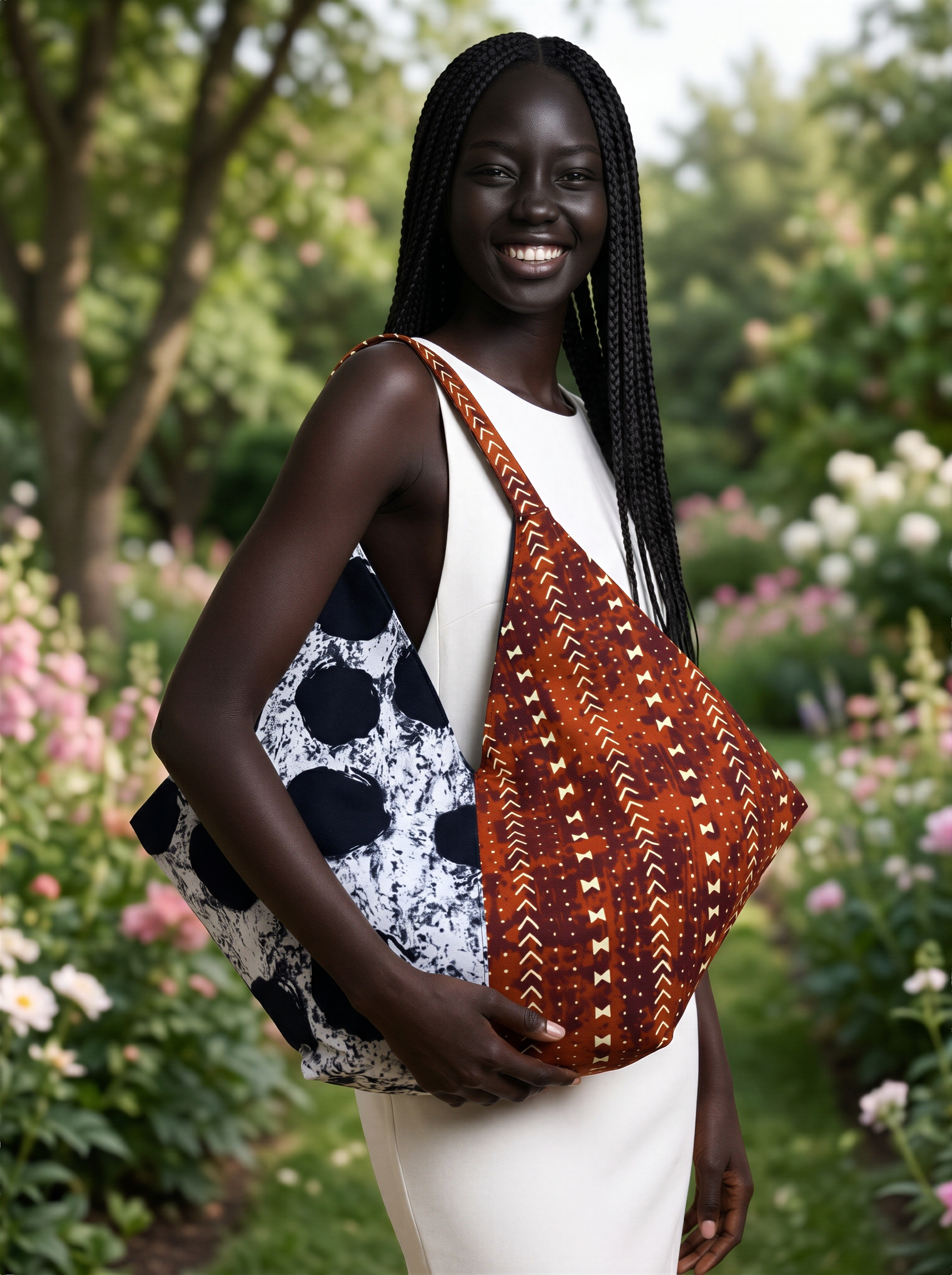 SIGANNA | Silence in Change - African Print Butterfly Bag