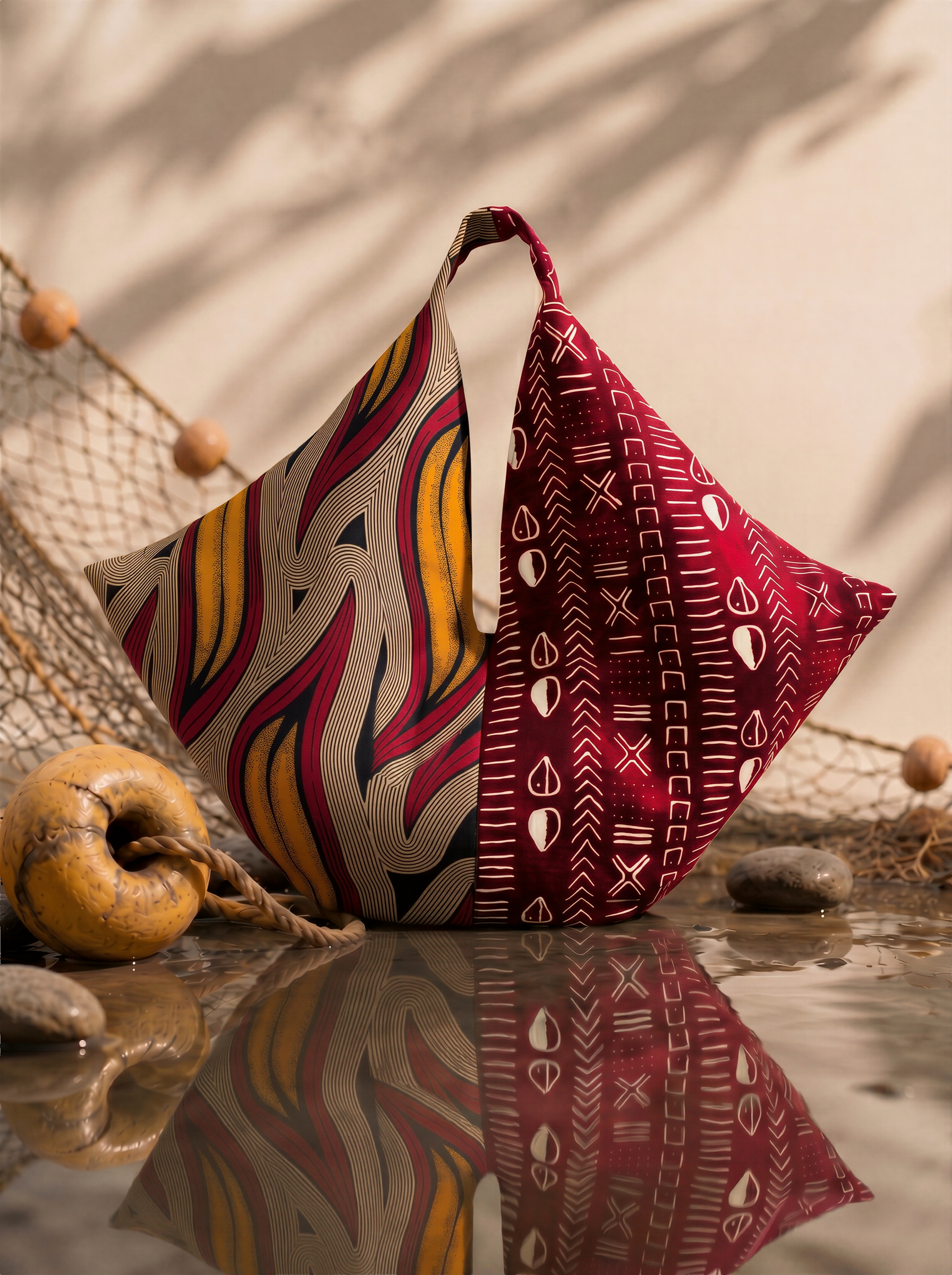 SIGANNA | Daughter of the Lake - Artisan African Shoulder Bag