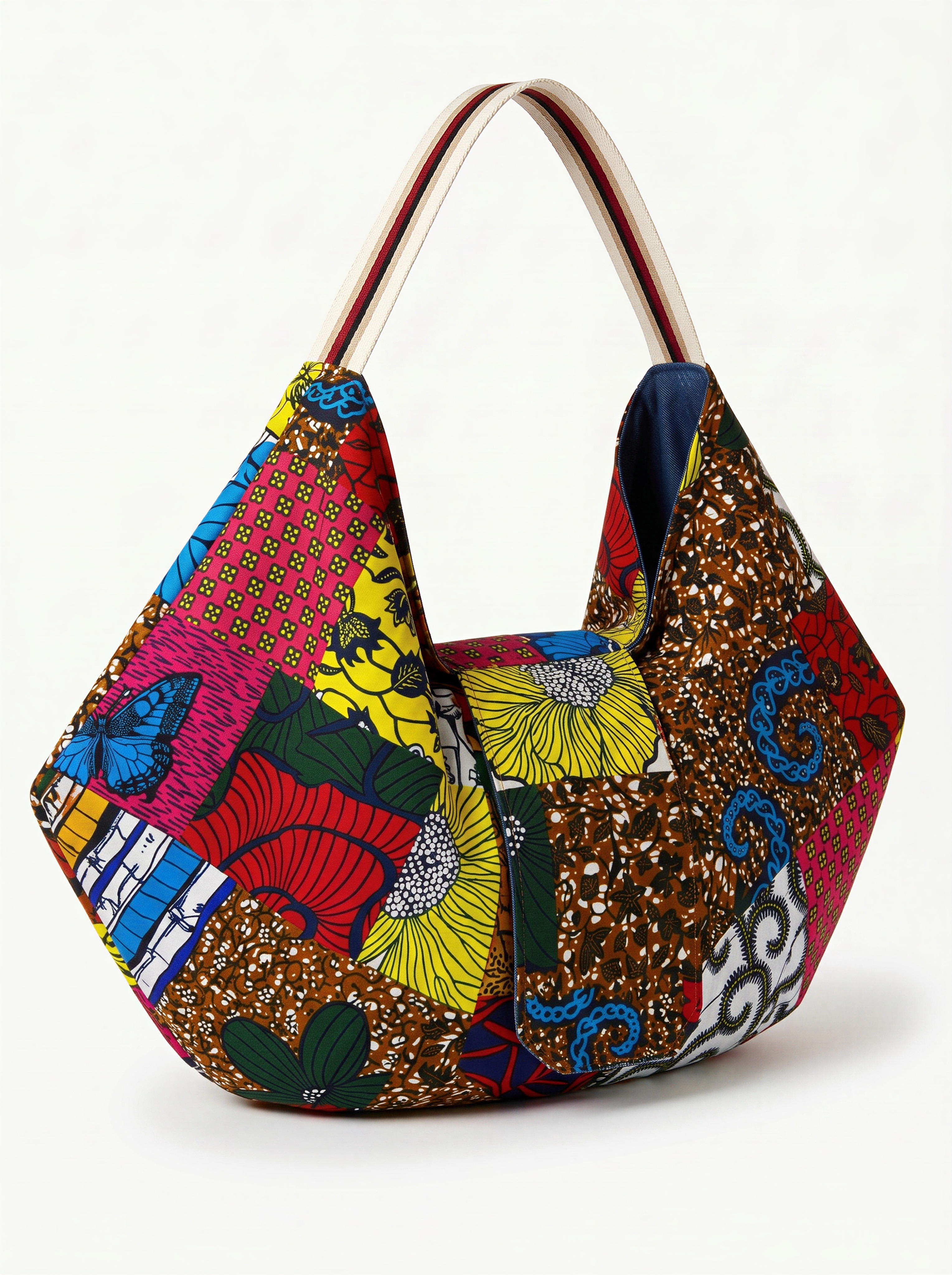 SIGANNA Origami Essence - Artisan African Print Bag