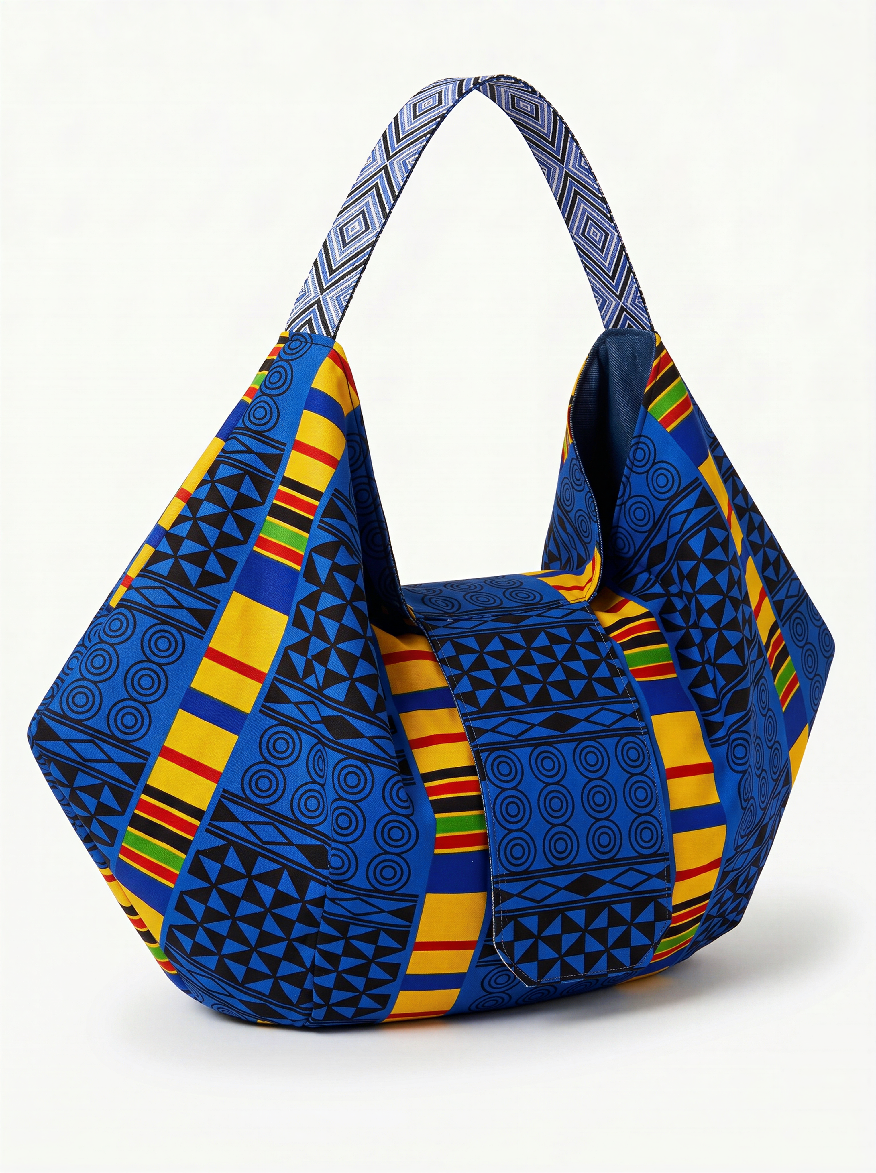 SIGANNA Origami Essence - Artisan African Print Bag