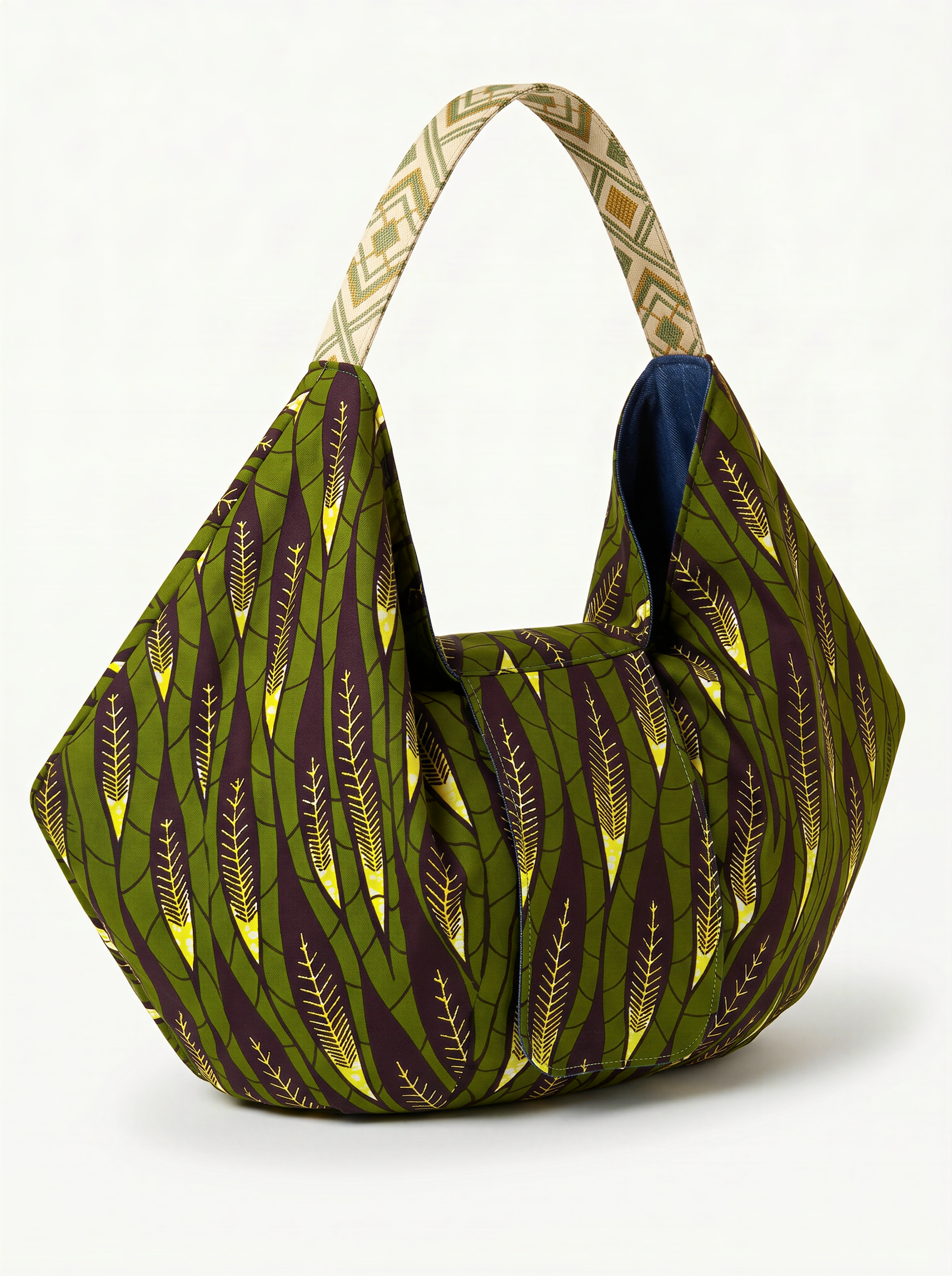 SIGANNA Origami Essence - Artisan African Print Bag