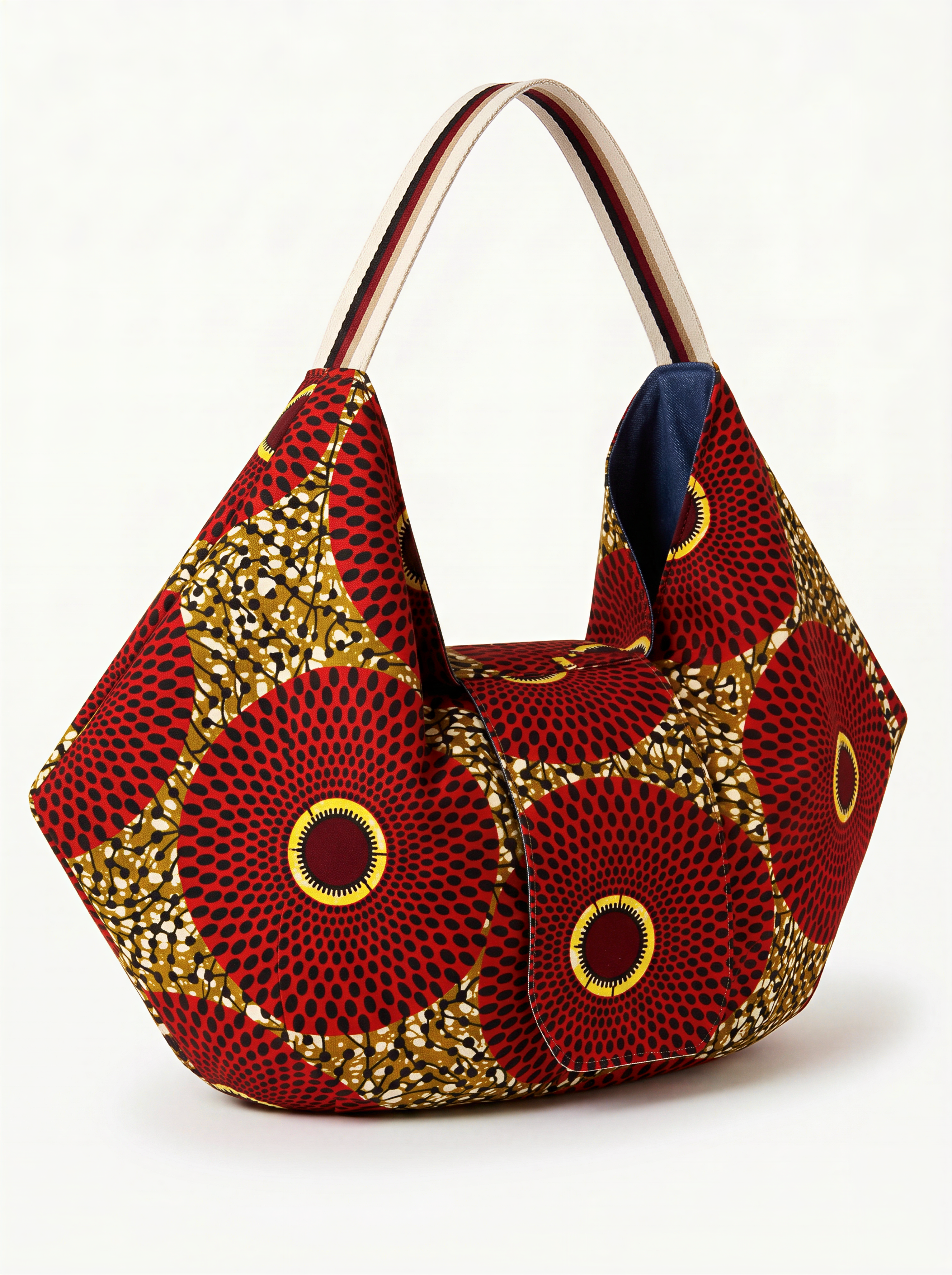 SIGANNA Origami Essence - Artisan African Print Bag