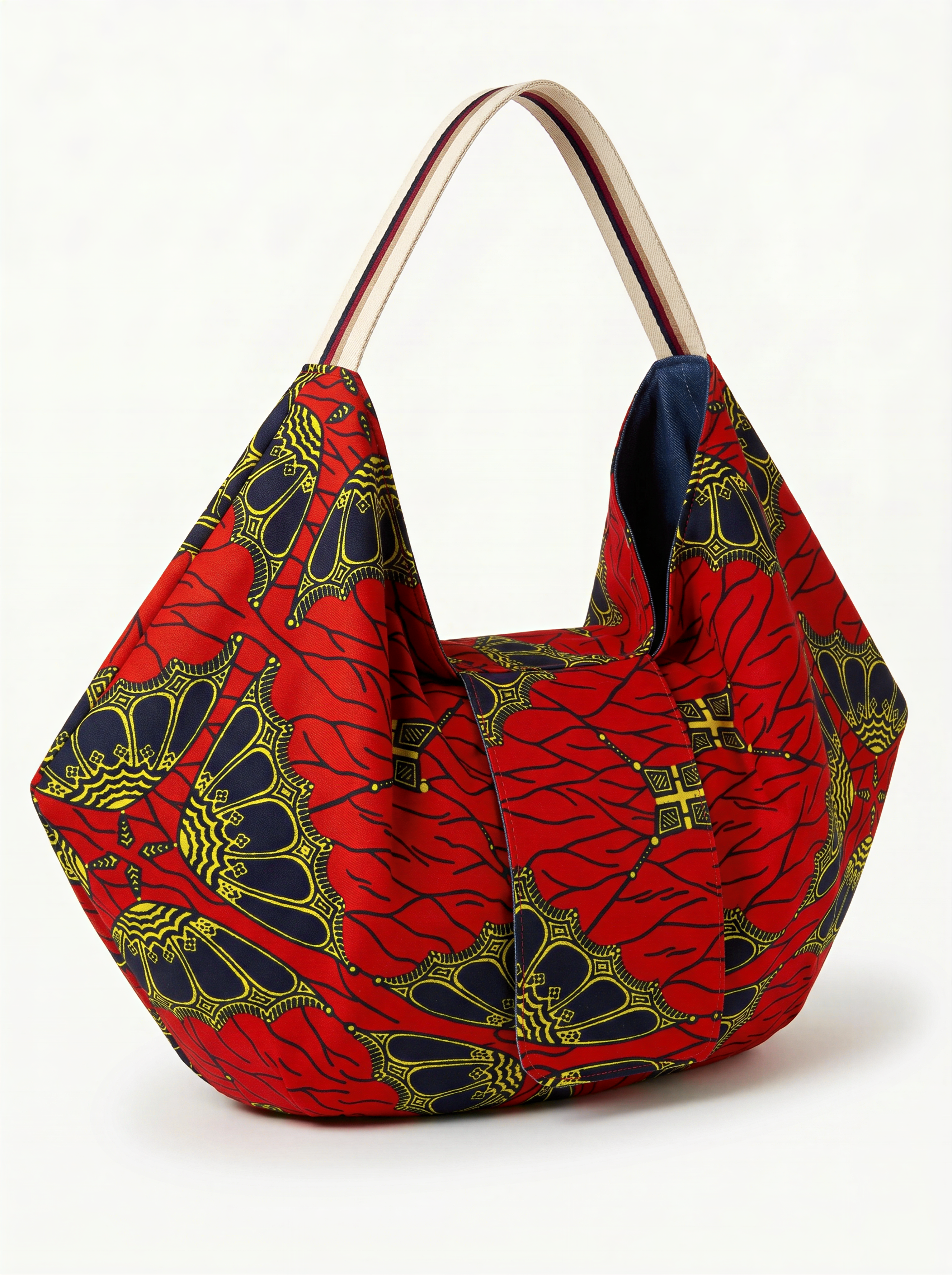 SIGANNA Origami Essence - Artisan African Print Bag