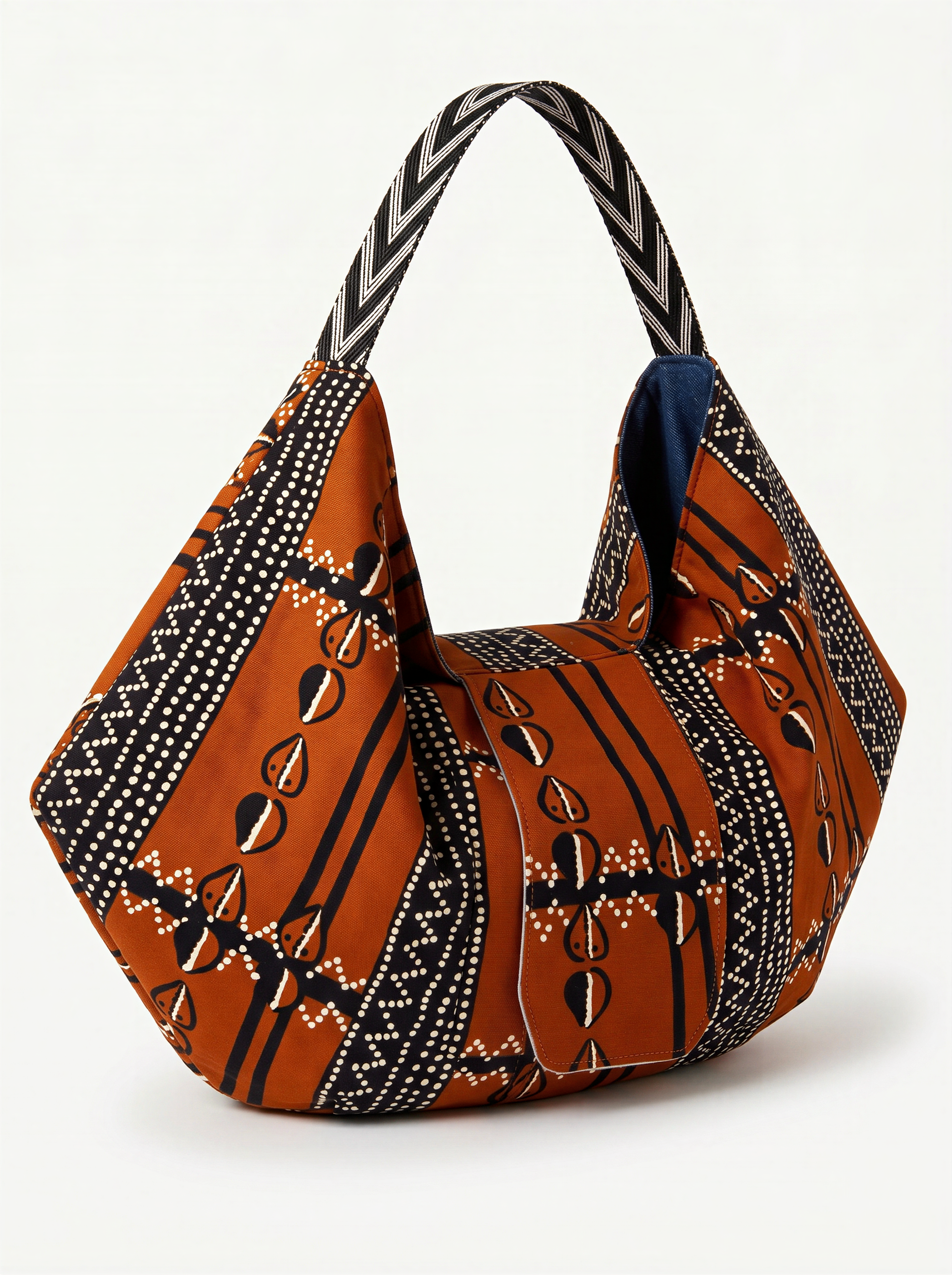 SIGANNA Origami Essence - Artisan African Print Bag