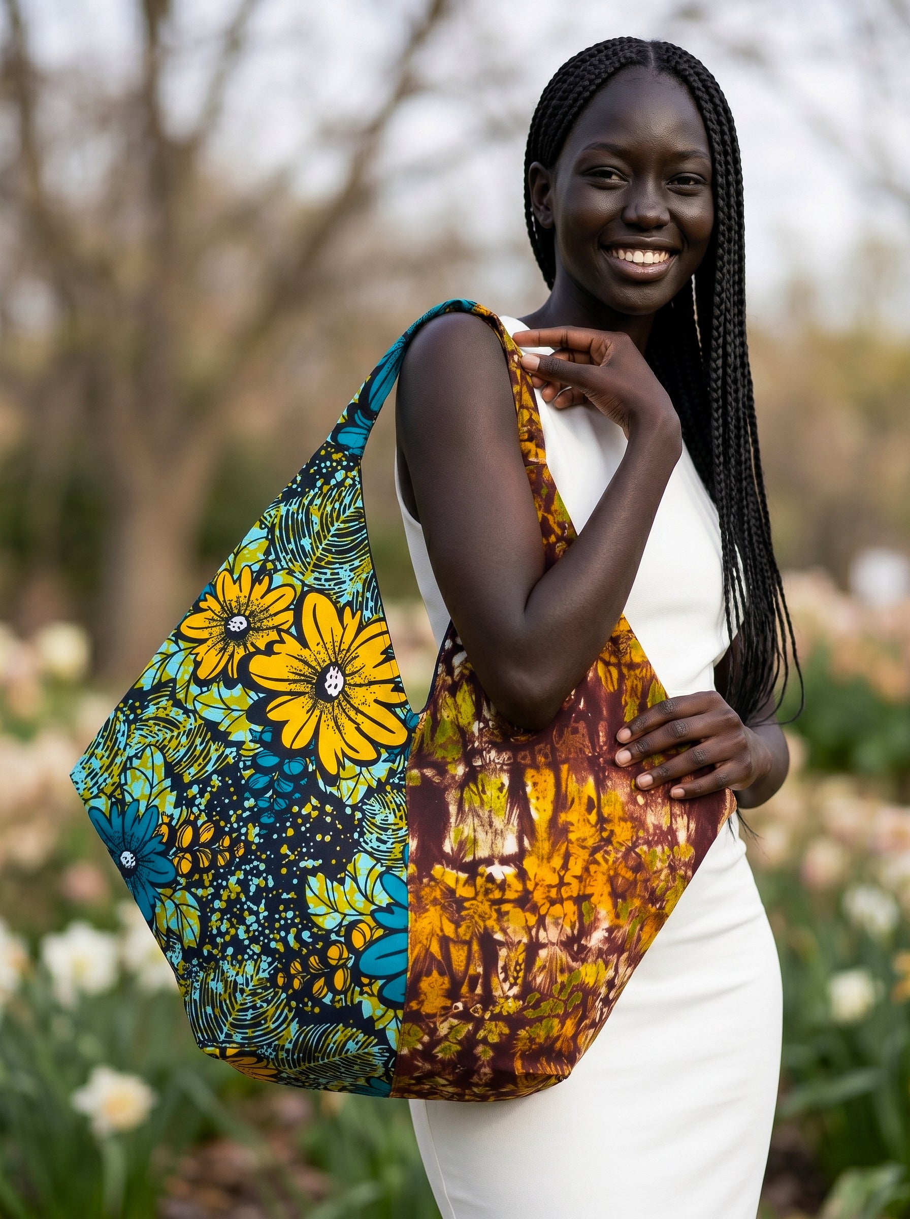 SIGANNA | Silence in Change - African Print Butterfly Bag