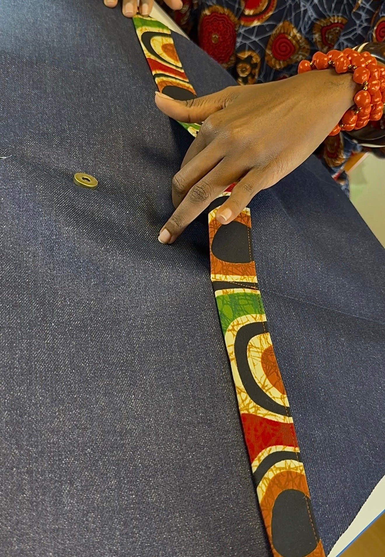 SIGANNA | Silence in Change - African Print Butterfly Bag