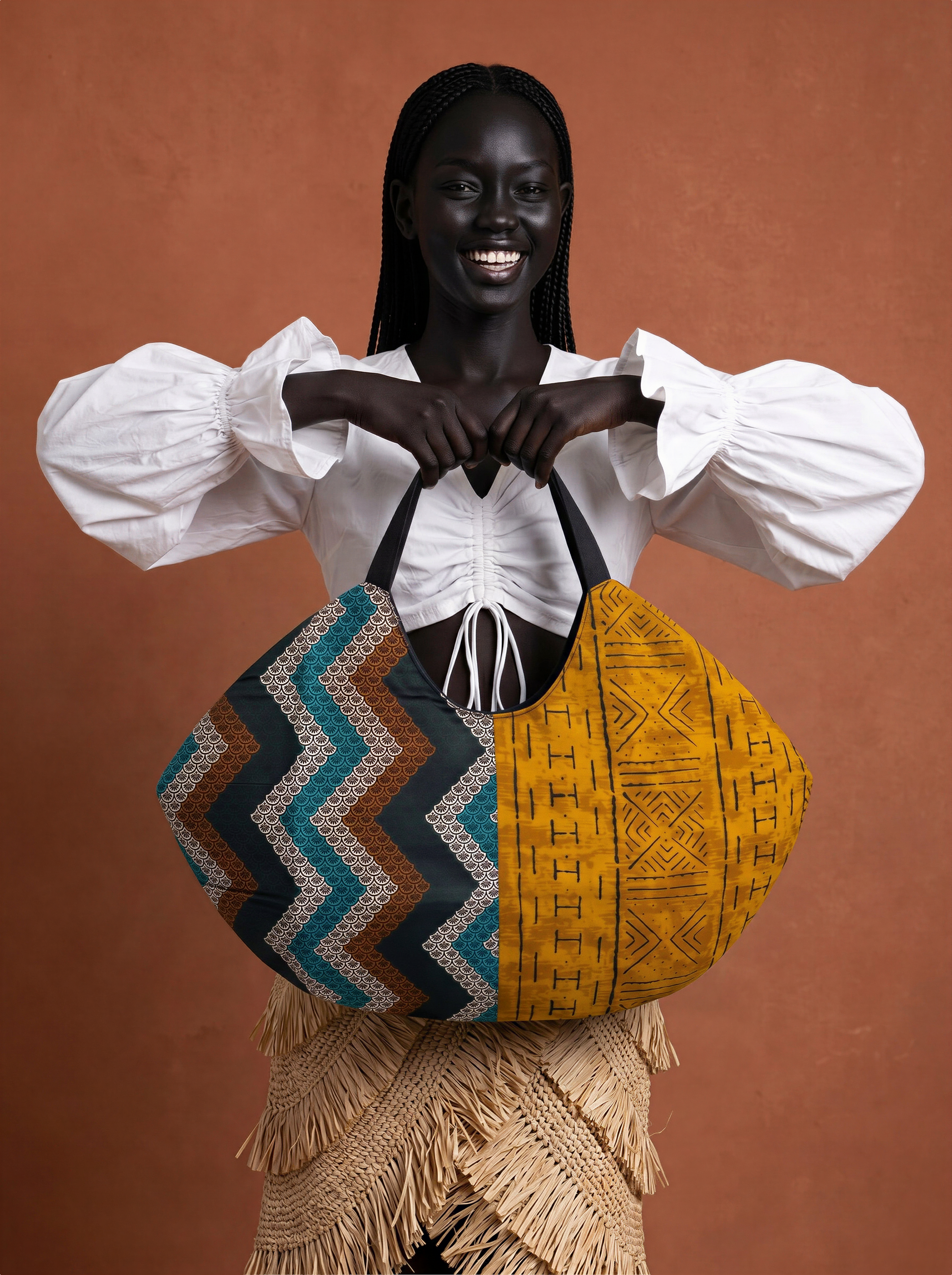 SIGANNA | Echoes of the shield - Artisan African Ancestral Bags