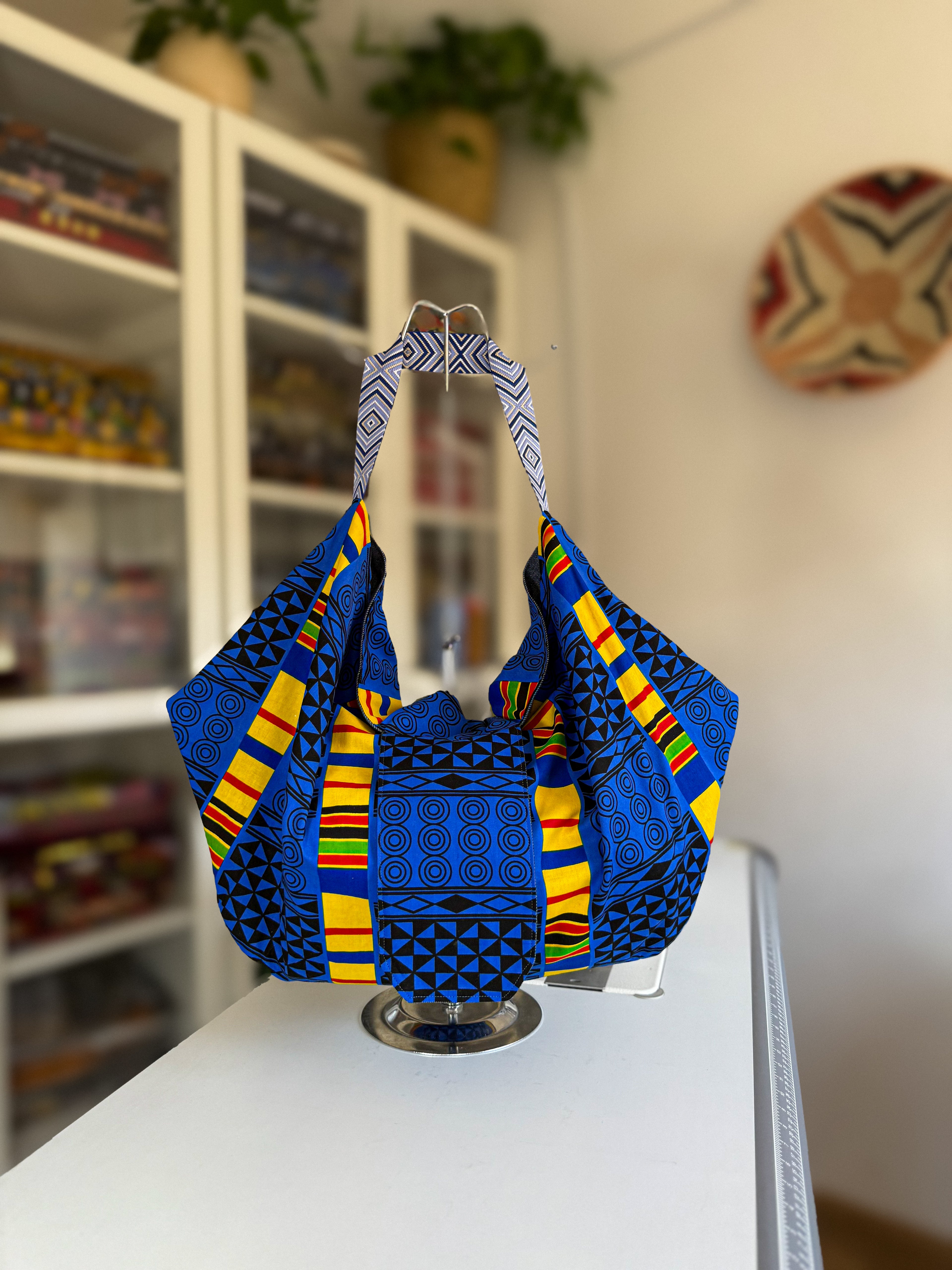 SIGANNA Origami Essence - Artisan African Print Bag
