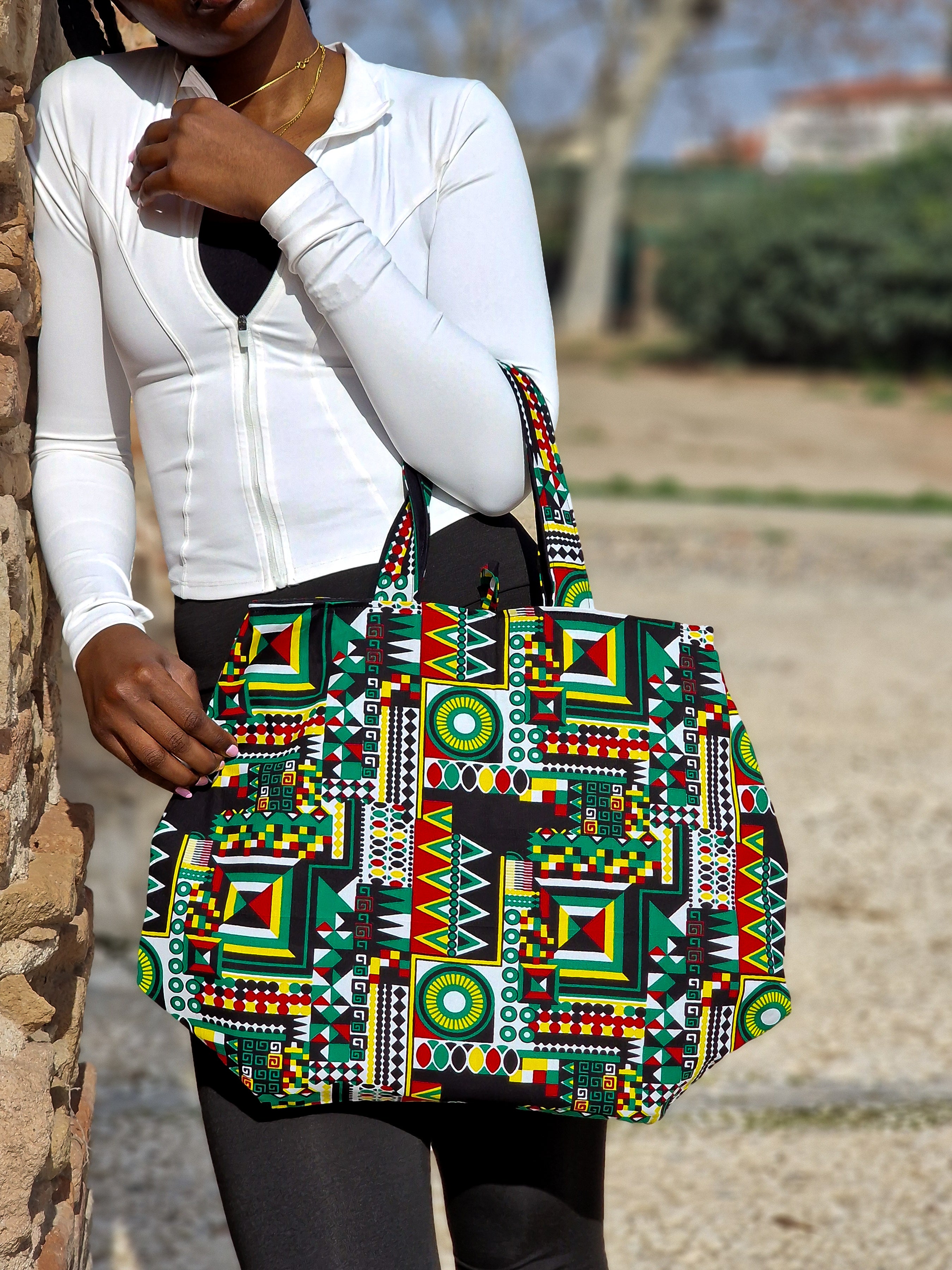 SIGANNA Cultural Grace – Artisan African Shoulder Bag