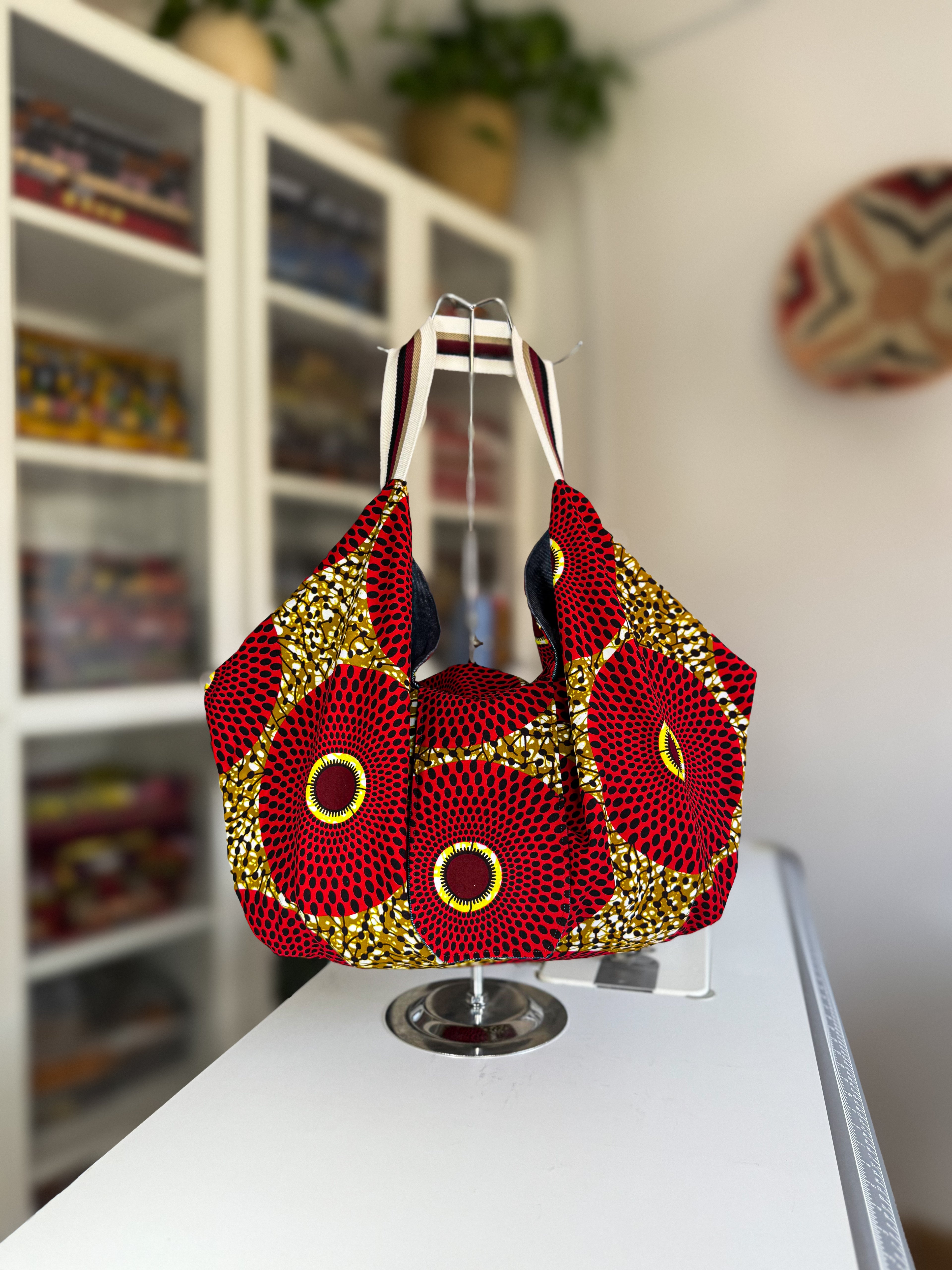 SIGANNA Origami Essence - Artisan African Print Bag