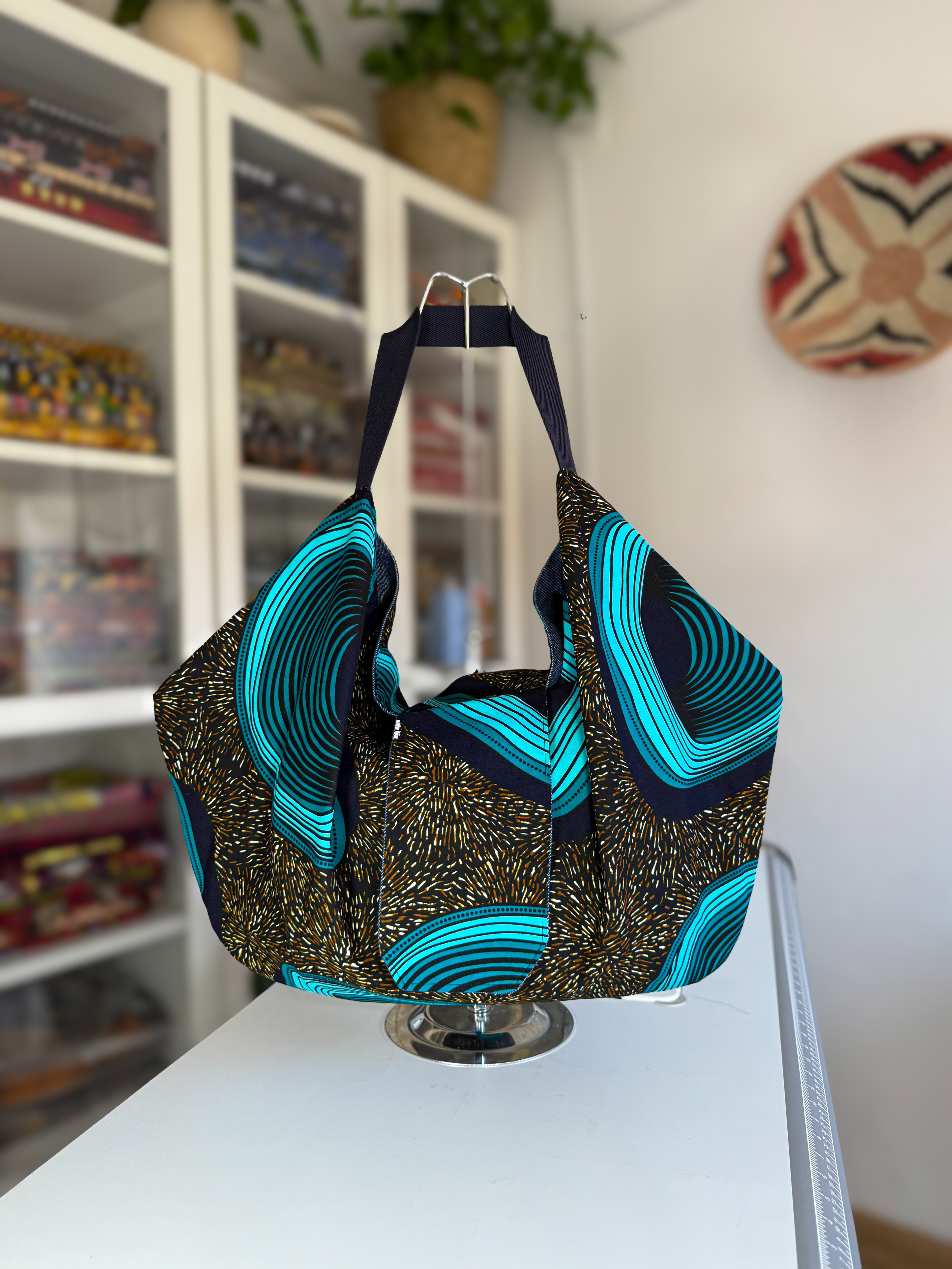SIGANNA Origami Essence - Artisan African Print Bag