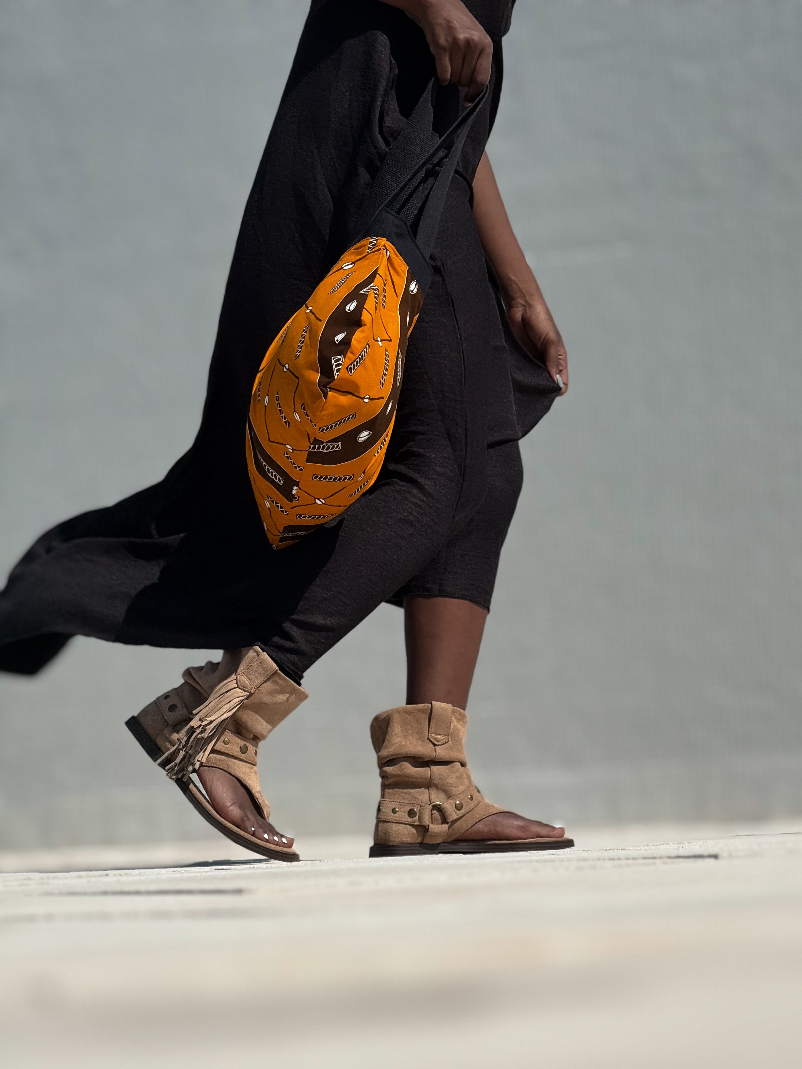 SIGANNA Life from Clay (Agulu) - Artisan African Tote Bag M.