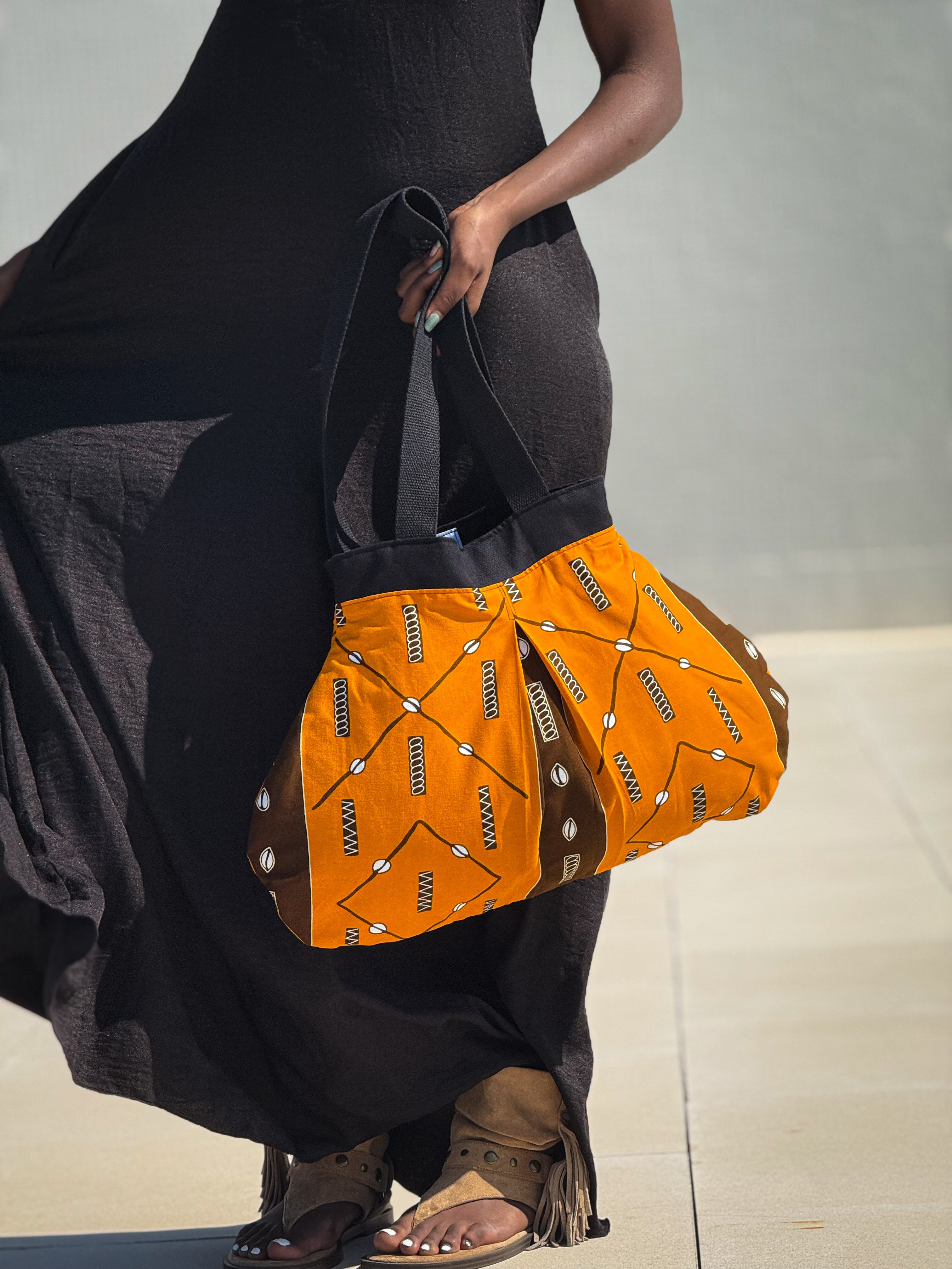 SIGANNA Life from Clay (Agulu) - Artisan African Tote Bag M.