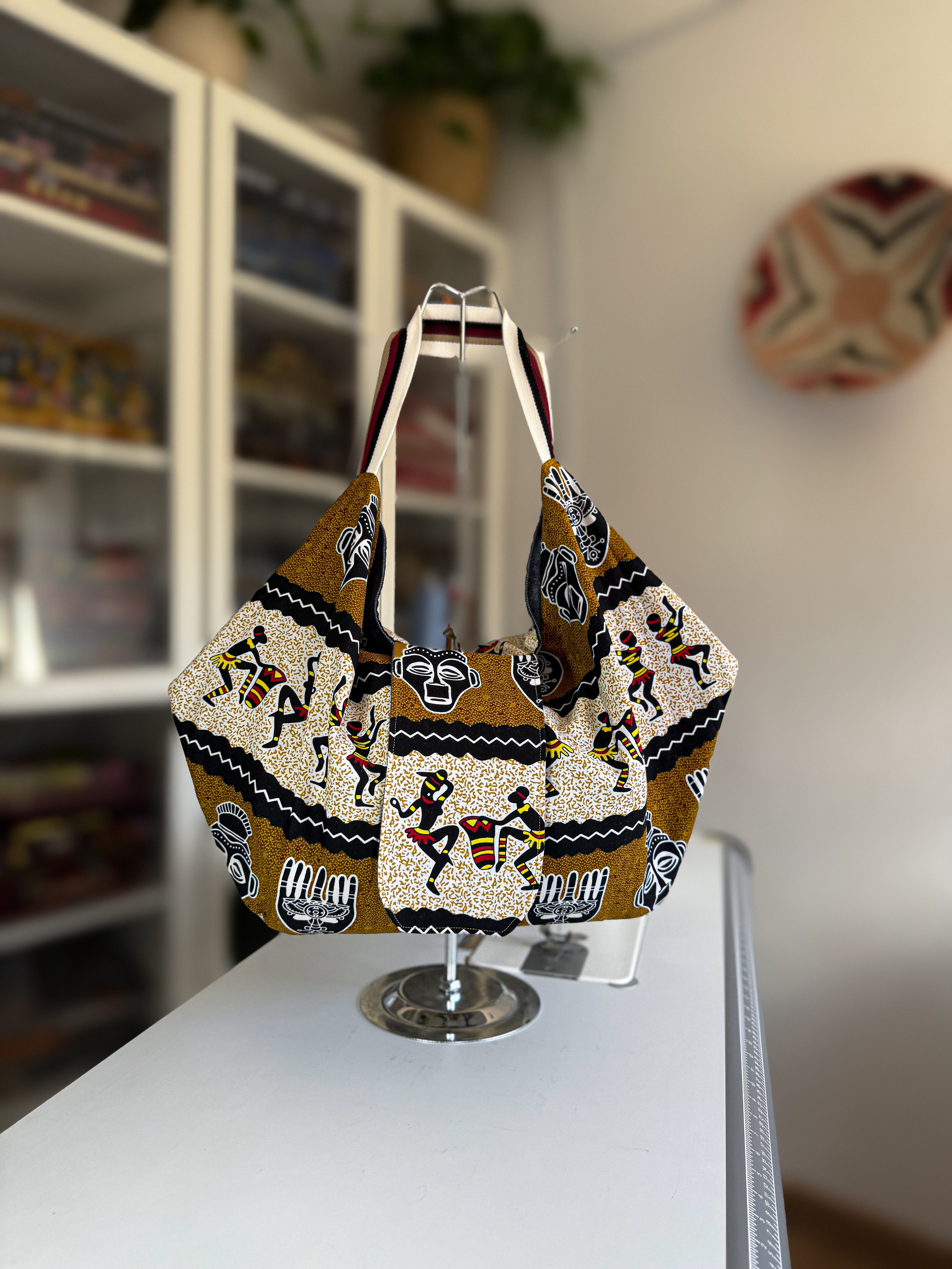 SIGANNA Origami Essence - Artisan African Print Bag