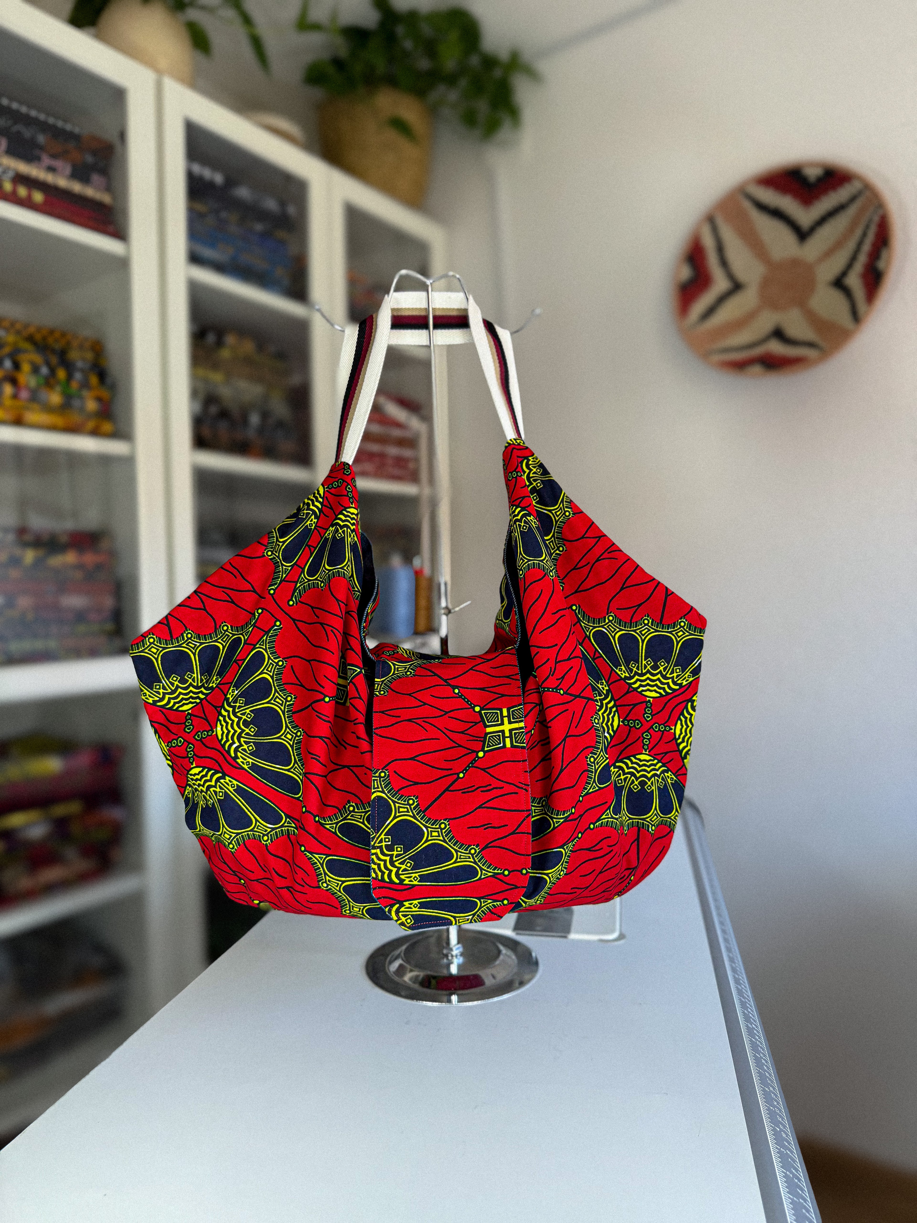 SIGANNA Origami Essence - Artisan African Print Bag